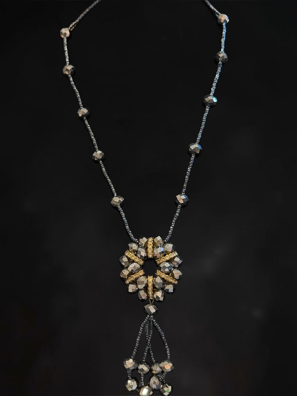 Vintage Runway Statement Necklace - Unsigned Jose & Maria Barrera Attribution - - Picture 2 of 16